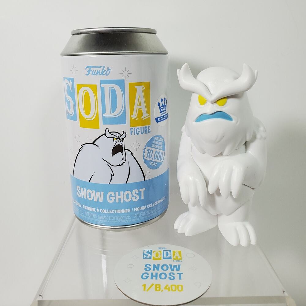 Funko Soda Snow Ghost Scooby Doo Common LE 10,000 Exclusive Limited Edition